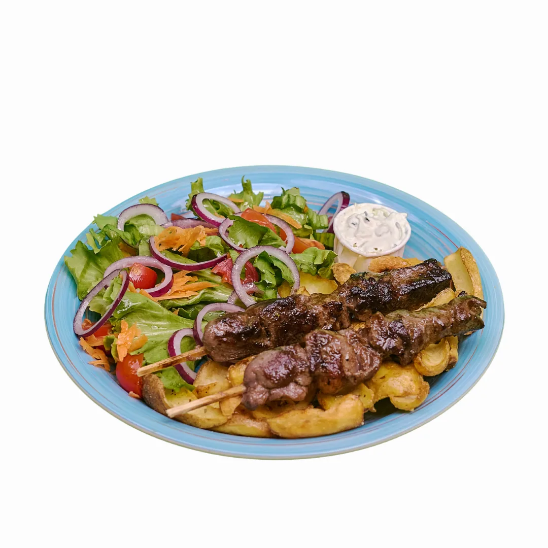 Sparta Greek Food — Souvlaki Agnello